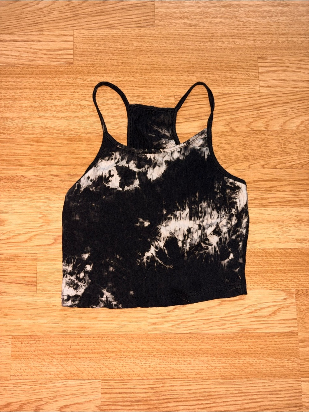 Tie Dye Racerback Cropped Tank